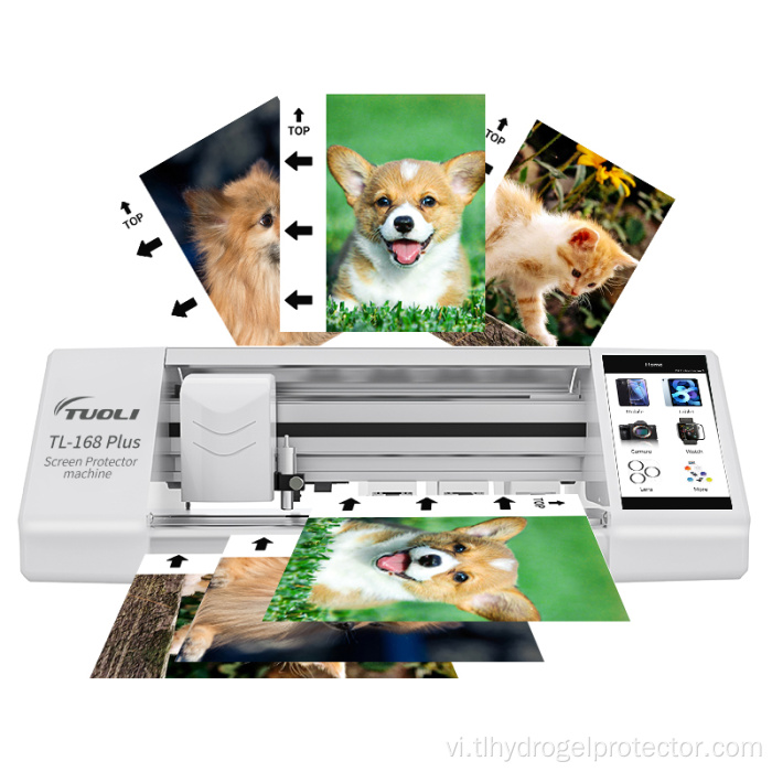 Máy vẽ máy cắt hydrogel cho cửa hàng phụ kiện điện thoại